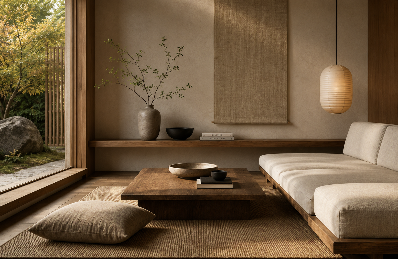 Japandi aesthetic