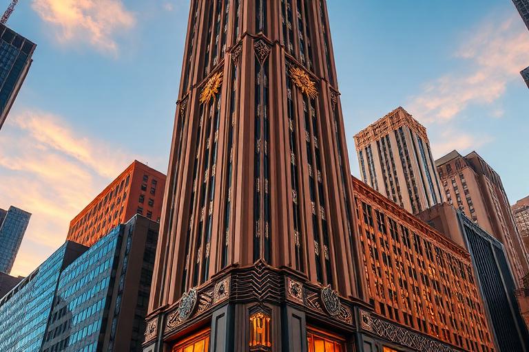 Art Deco Architecture aesthetic