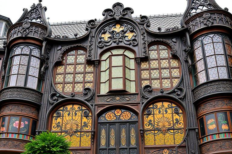 Art Nouveau aesthetic