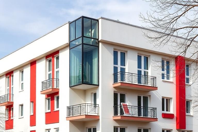 Bauhaus Architecture aesthetic