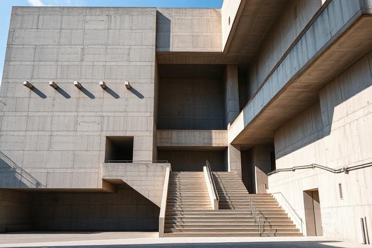 Brutalism aesthetic