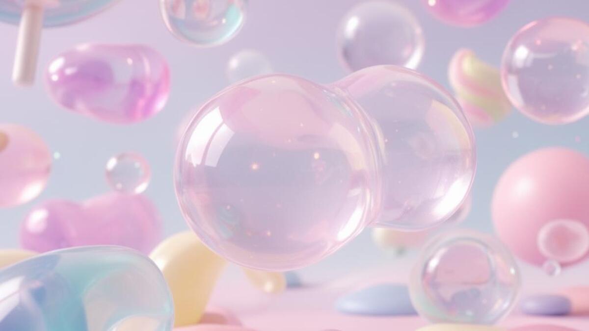 Bubbleglam aesthetic