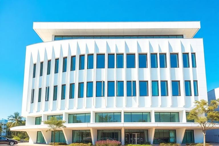 Architectural Modernism aesthetic