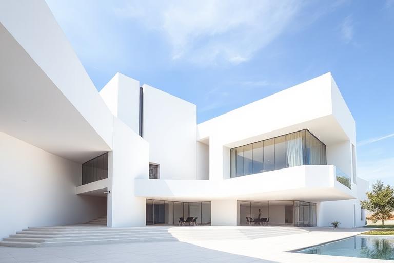 Neo-Modernism aesthetic