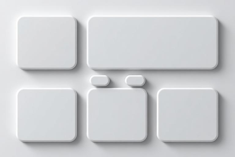 Neumorphism aesthetic