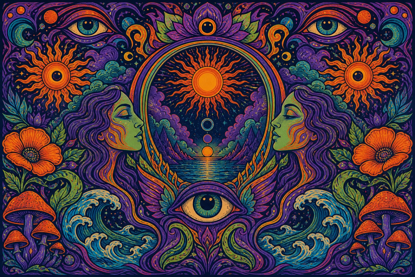 Psychedelic aesthetic