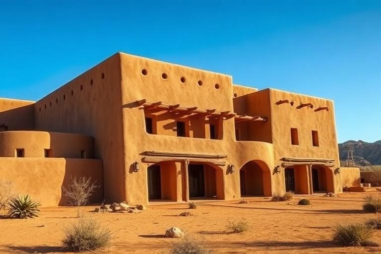 Pueblo Revival aesthetic