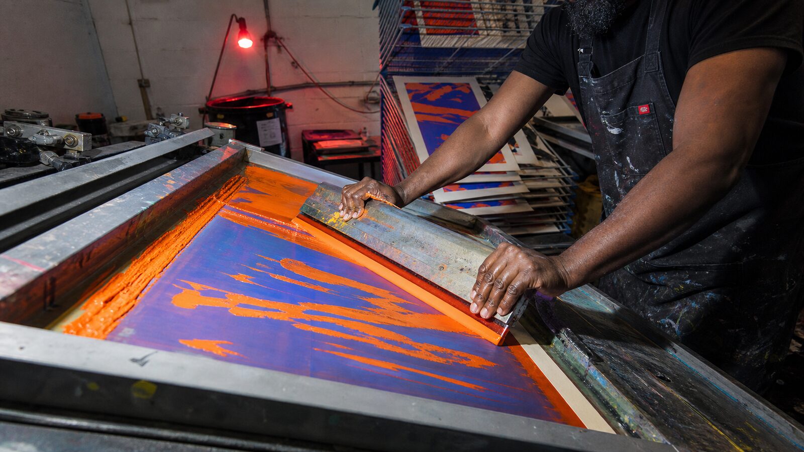 Screen Printing aesthetic