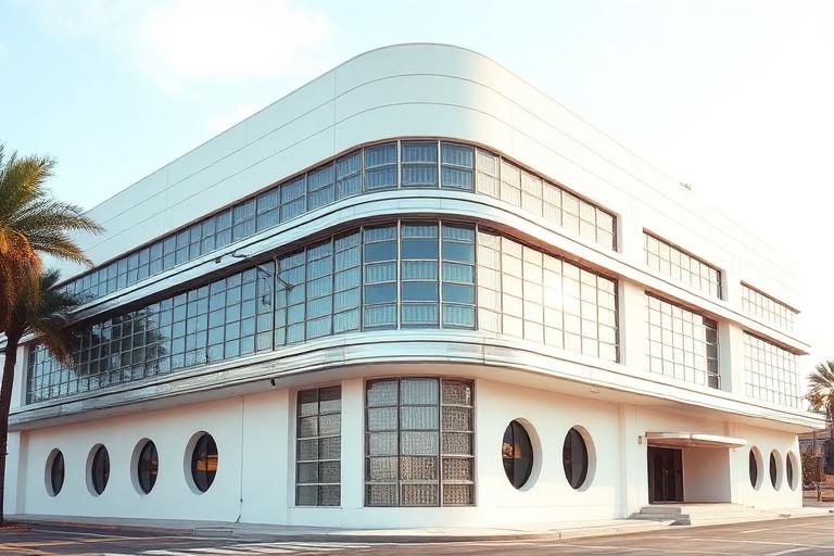 Streamline Moderne aesthetic